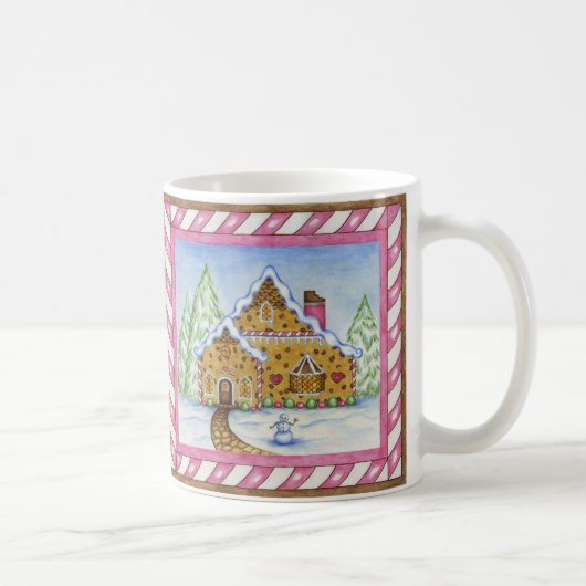 Lebkuchenhäuschen-Tasse Kaffeetasse (Rechts)
