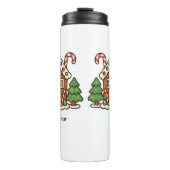 Lebkuchenhäuschen Thermosbecher (Vorderseite)