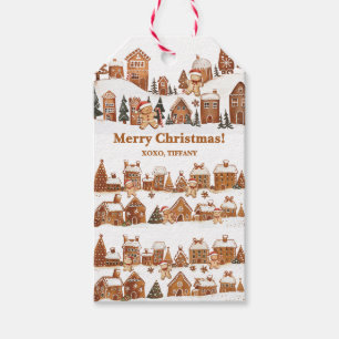 Lebkuchenhäuser Männer Weihnachtsdorf Geschenkanhänger