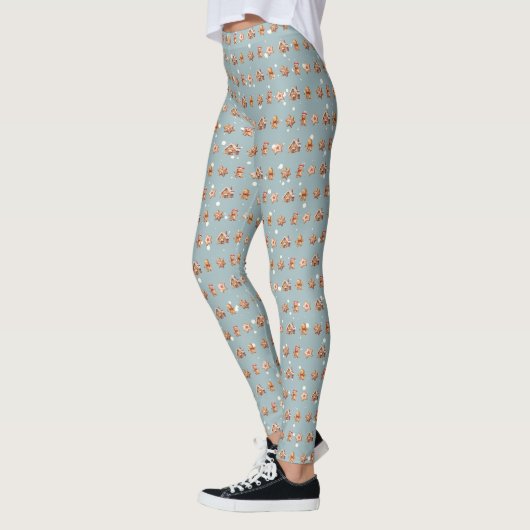 Lebkuchenhäuser und Männer Leggings (Links)
