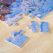 Lebkuchenhütte im Schnee Puzzle (Seite)