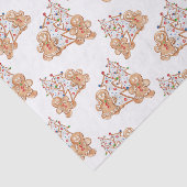 Lebkuchenjunge, Mädchenweihnachtsbaum Seidenpapier (Ausschnitt)