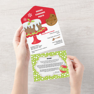 Lebkuchenjunge Weihpudding-Keks-Rezept All In One Einladung