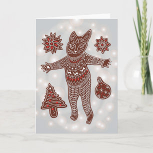 Lebkuchenkatze & Kekse, 2025 Karte