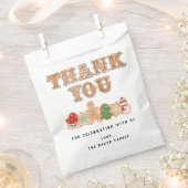 Lebkuchenkoch | Vielen Dank für Ihre Unterstützung Geschenktütchen (Ausgeschnitten)