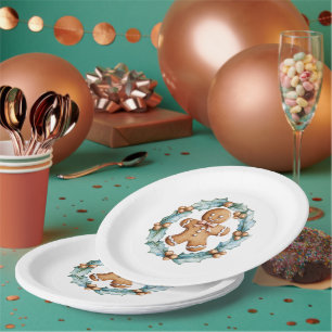 Lebkuchenkochtopf im Kraut Pappteller