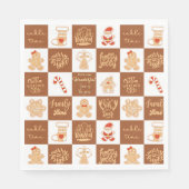 Lebkuchenkochtyp Serviette (Vorderseite)