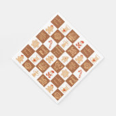 Lebkuchenkochtyp Serviette (Ecke)