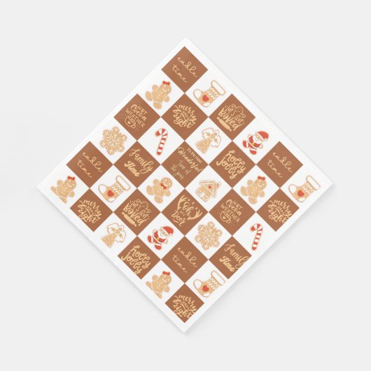 Lebkuchenkochtyp Serviette (Ecke)