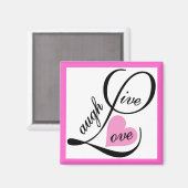 Lebkuchenliebe Magnet (Vorderseite/Rückseite)