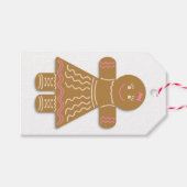 Lebkuchenmädchen Geschenkanhänger (Vorderseite (Horizontal))