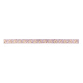 Lebkuchenmädchen Rosa Glitter Satinband (Vorderseite)
