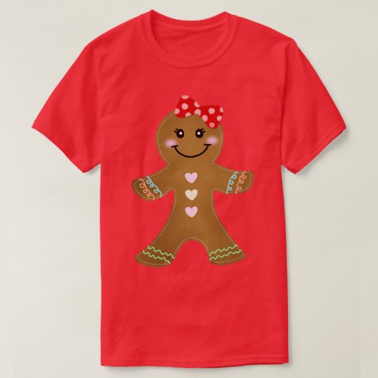 Lebkuchenmann 3 T-Shirt (Design vorne)