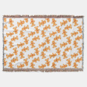 Lebkuchenmann auf Weiß Decke (Vorderseite)