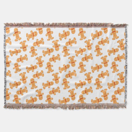 Lebkuchenmann auf Weiß Decke (Vorderseite)