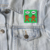 Lebkuchenmann Button (Beispiel)