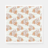 Lebkuchenmann, Frau und Weihnachtsbaum Serviette (Vorderseite)