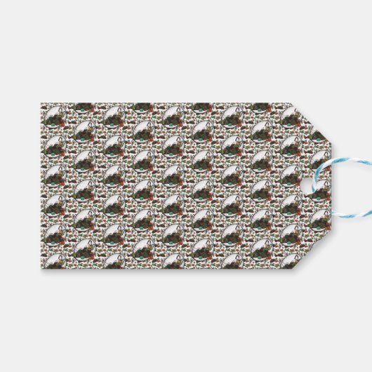 Lebkuchenmann Geschenkanhänger (Vorderseite (Horizontal))