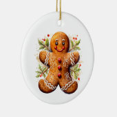 Lebkuchenmann Keramik Ornament (Rechts)