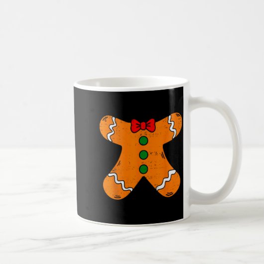 Lebkuchenmann-Körperkostüm für Halloween oder Weih Kaffeetasse (Rechts)