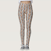 Lebkuchenmann Leggings (Vorderseite)