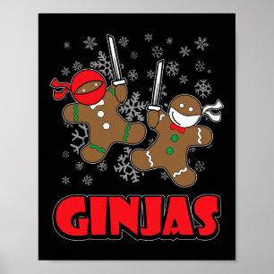Lebkuchenmann-Shirt - Weihnachtsgeschenke im Juli Poster