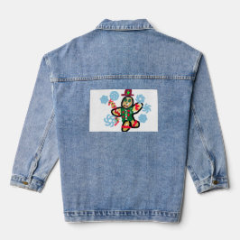 Lebkuchenmann-Tanz Jeansjacke