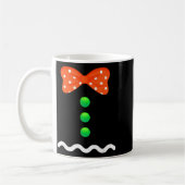 Lebkuchenmann-Weihnachtskostüm für Kinder & A Kaffeetasse (Links)