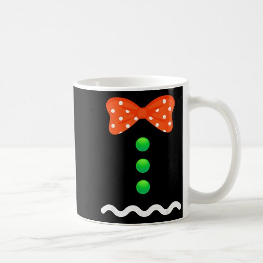 Lebkuchenmann-Weihnachtskostüm für Kinder & A Kaffeetasse (Rechts)