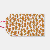 Lebkuchenmänner Geschenkanhänger (Rückseite Horizontal)