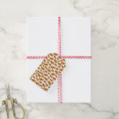 Lebkuchenmänner Geschenkanhänger (Mit Garn)