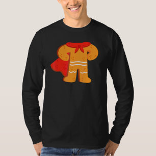 Lebkuchenmänner Jungen Körper Kostüm Halloween ode T-Shirt