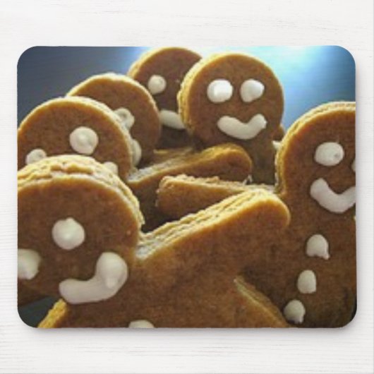Lebkuchenmänner Mousepad (Vorne)