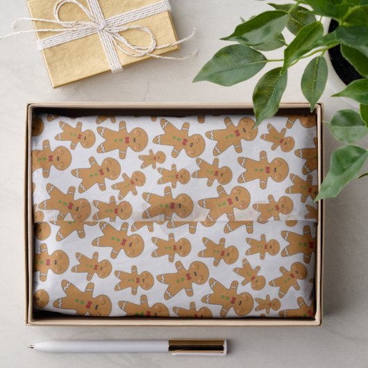 Lebkuchenmänner Seidenpapier (Geschenk)