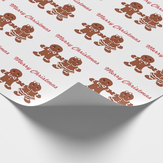 Lebkuchenpapier Geschenkpapier (Ecke)