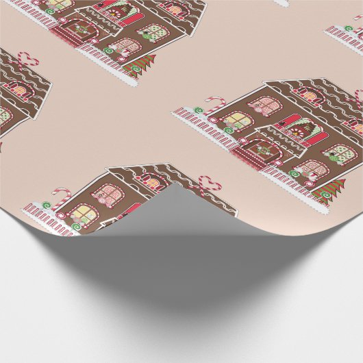 Lebkuchenpapier Geschenkpapier (Ecke)