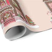Lebkuchenpapier Geschenkpapier (Rolleneckpunkt)
