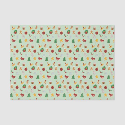 Lebkuchenpapier Seidenpapier (Vorderseite)