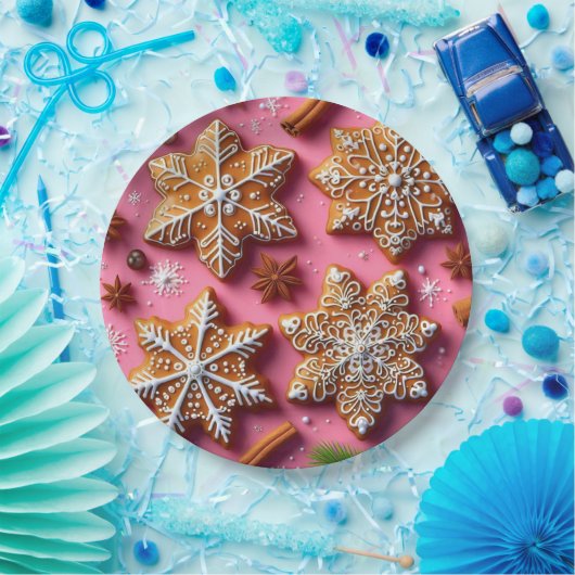 Lebkuchenpapier-Teller! Pappteller (Party)
