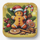 Lebkuchenpapierteller! Pappteller (Vorderseite)