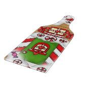 Lebkuchenplätzchen-Glasschneidenpaddel Schneidebrett (Ecke)