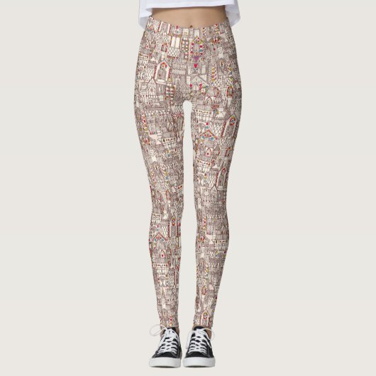 Lebkuchenstadt Leggings (Vorderseite)