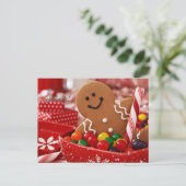 Lebkuchenstock Postkarte (Stehend Vorderseite)