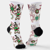 Lebkuchermann Freude Socken (Gewinkelt)