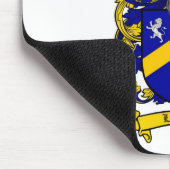 LEBLANC FAMILIENWAPPEN - LEBLANC WAPPEN MOUSEPAD (Ecke)