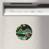 Leblon - Ipanema RIO DE JANEIRO Magnet (In Situ (Geschirrspüler))