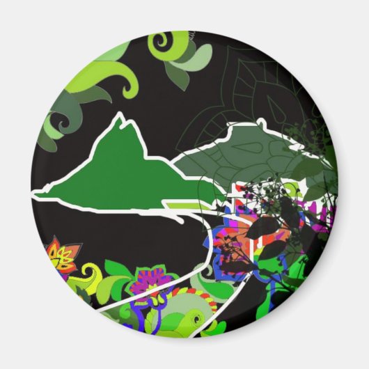 Leblon - Ipanema RIO DE JANEIRO Magnet (Vorne)