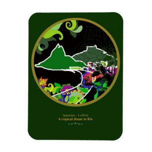 Leblon - Rio de Janeiro Magnet