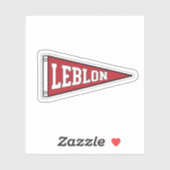 Leblon, Rio de Janeiro Wimpel Aufkleber (Blatt)