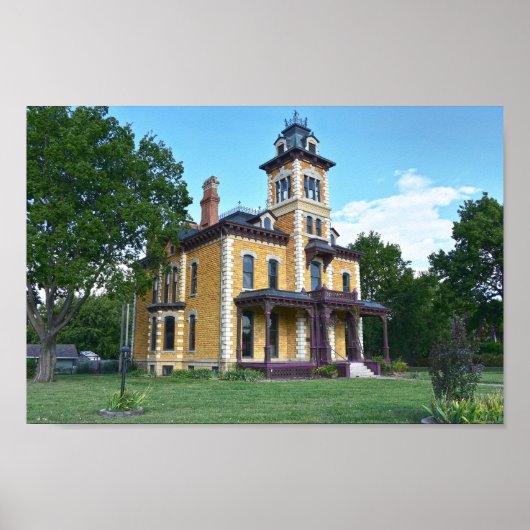 Lebold Mansion, Abilene, Kansas Poster (Vorne)